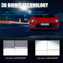 Load image into Gallery viewer, YZautolights Headlights Bulbs High/Low Beam light bulb 2PCS（D2S H7 LED) Conversion Kit