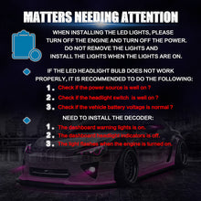Load image into Gallery viewer, YZautolights Headlights Bulbs High/Low Beam light bulb 2PCS（D2S H7 LED) Conversion Kit