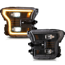 Load image into Gallery viewer, YZautolights Headlights For Ford F150 13th Gen With Dual Beam Projector (2015-2017)