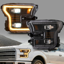 Load image into Gallery viewer, YZautolights Headlights For Ford F150 13th Gen With Dual Beam Projector (2015-2017)