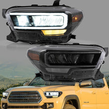 Laden Sie das Bild in den Galerie-Viewer, YZautolights Headlights For Toyota Tacoma Reflective bowl (2015-Up)