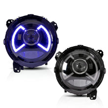 Load image into Gallery viewer, YZautolights Full LED Headlights For Jeep Wrangler (2018-Up)