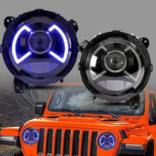 Load image into Gallery viewer, YZautolights Full LED Headlights For Jeep Wrangler (2018-Up)