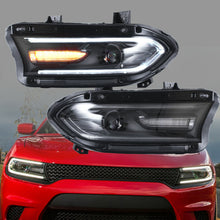 Load image into Gallery viewer, YZautolights LED Headlights For Dodge Charger Dual Beam Lens (2015-2020)