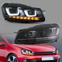 Load image into Gallery viewer, YZautolights Dual Beam Headlights For Volkswagen(VW) Golf 6th Gen Mk6 (2009-2014)