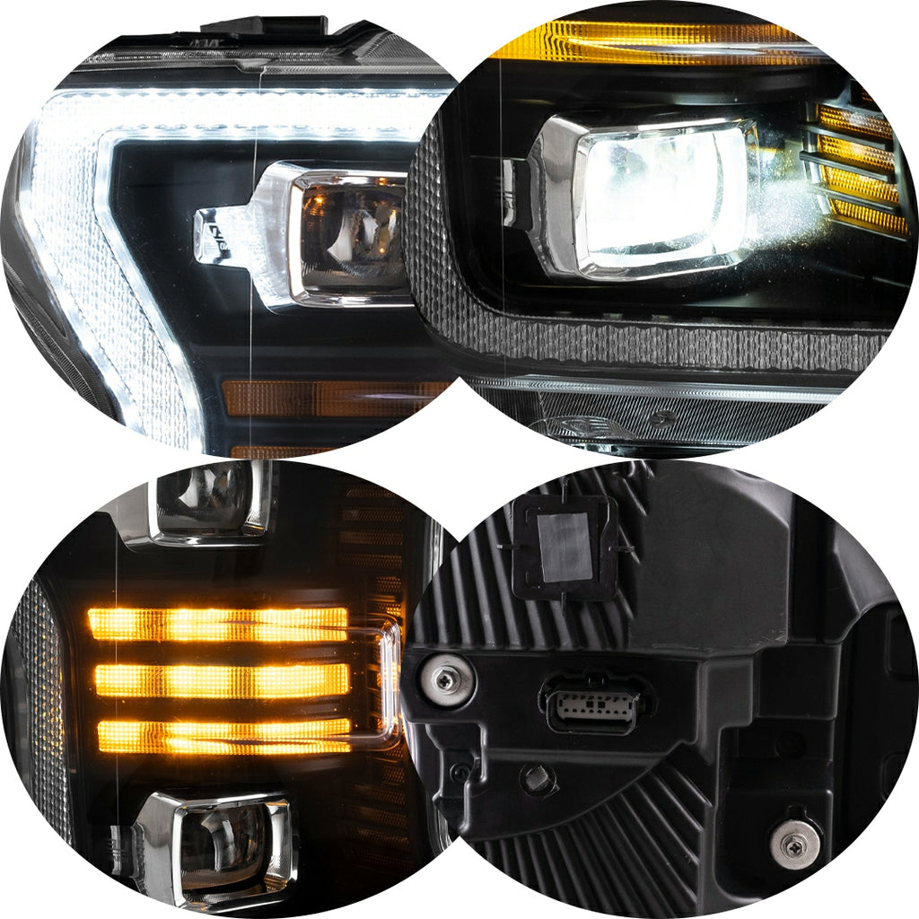 YZautolights Headlights For Ford F-150 13th Gen Pickup (2018 2019 2020)