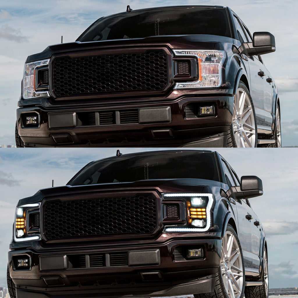 YZautolights Headlights For Ford F-150 13th Gen Pickup (2018 2019 2020)