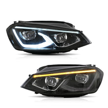 Load image into Gallery viewer, YZautolights LED Projector Headlights for Volkswagen Golf MK7 Not GTI GOLF R (2014-2019)