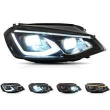 Load image into Gallery viewer, YZautolights LED Projector Headlights for Volkswagen Golf MK7 Not GTI GOLF R (2014-2019)