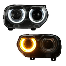 Load image into Gallery viewer, YZautolights Headlights For Dodge Challenger Q5 Dual Beam Lens (2015-2023)