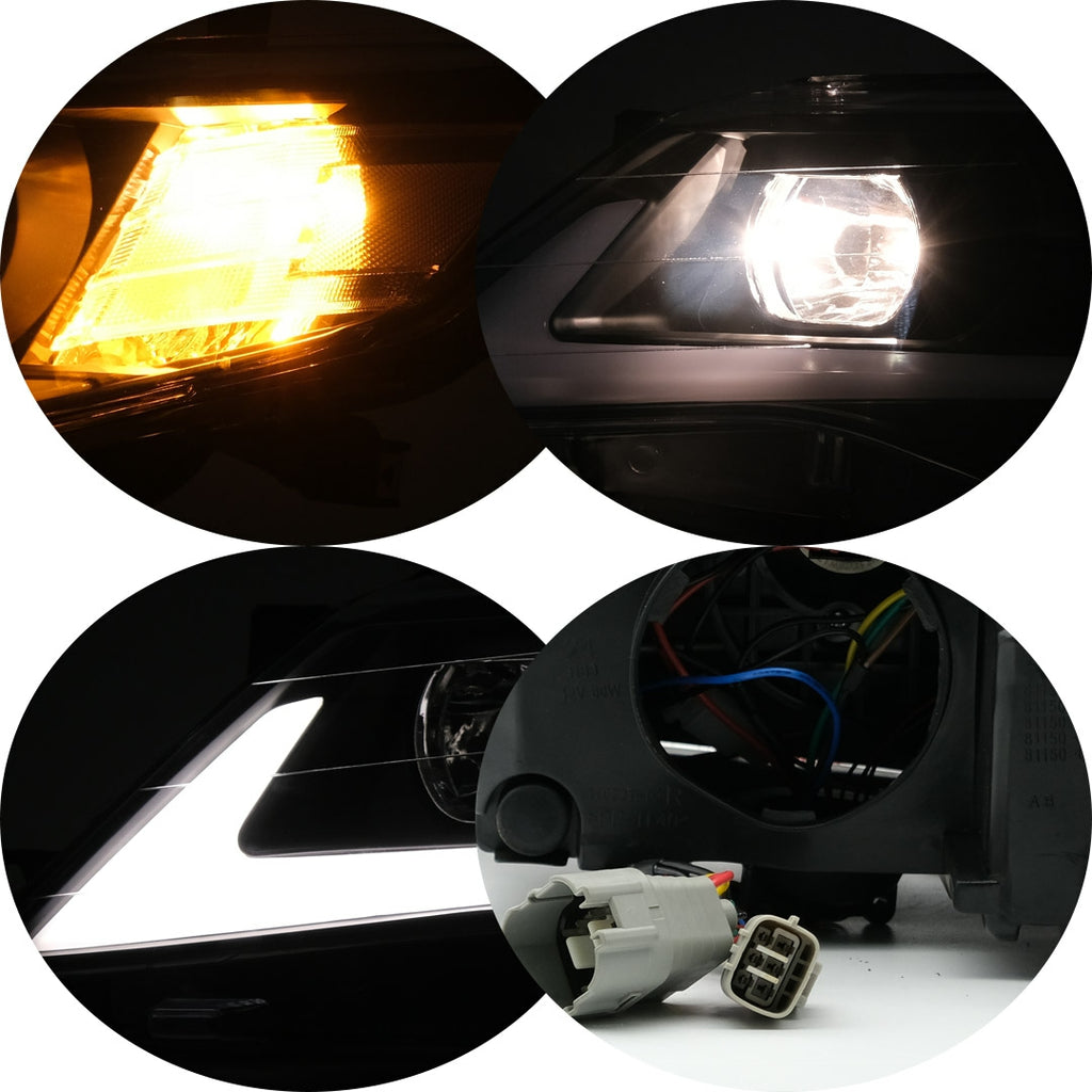 YZautolights LED Headlights For Toyota Camry (2012 2013 2014)