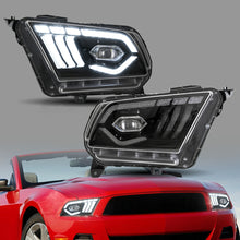 Load image into Gallery viewer, YZautolights LED Projector Headlights For Ford Mustang  (2010 2011 2012 2013 2014)