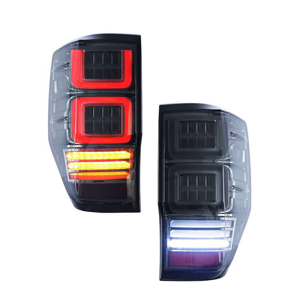 YZautolights Full LED Tail Lights For Ford Ranger T6 (2012-2018)
