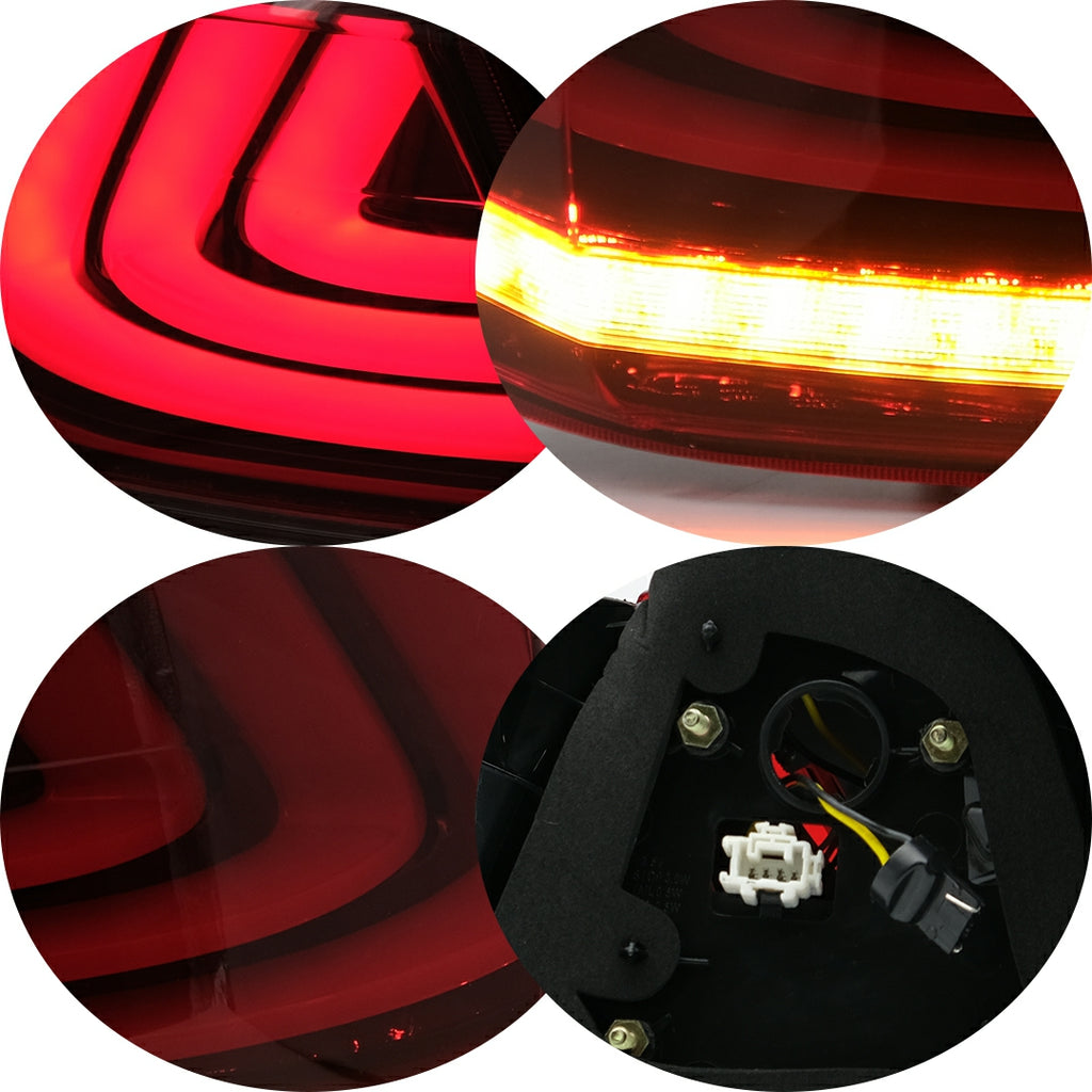 YZautolights LED Tail lights For Honda Accord (2013 2014 2015)