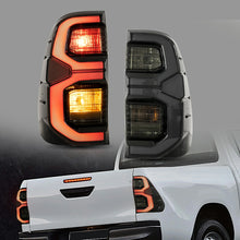 Laden Sie das Bild in den Galerie-Viewer, YZautolights LED Tail Lights For Toyota Hilux Dynamic Start-Up Animation (2015-2020)