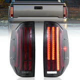 Tail Lights Toyota Tundra LED With Dynamic Welcome Lighting Clear 2014-2021